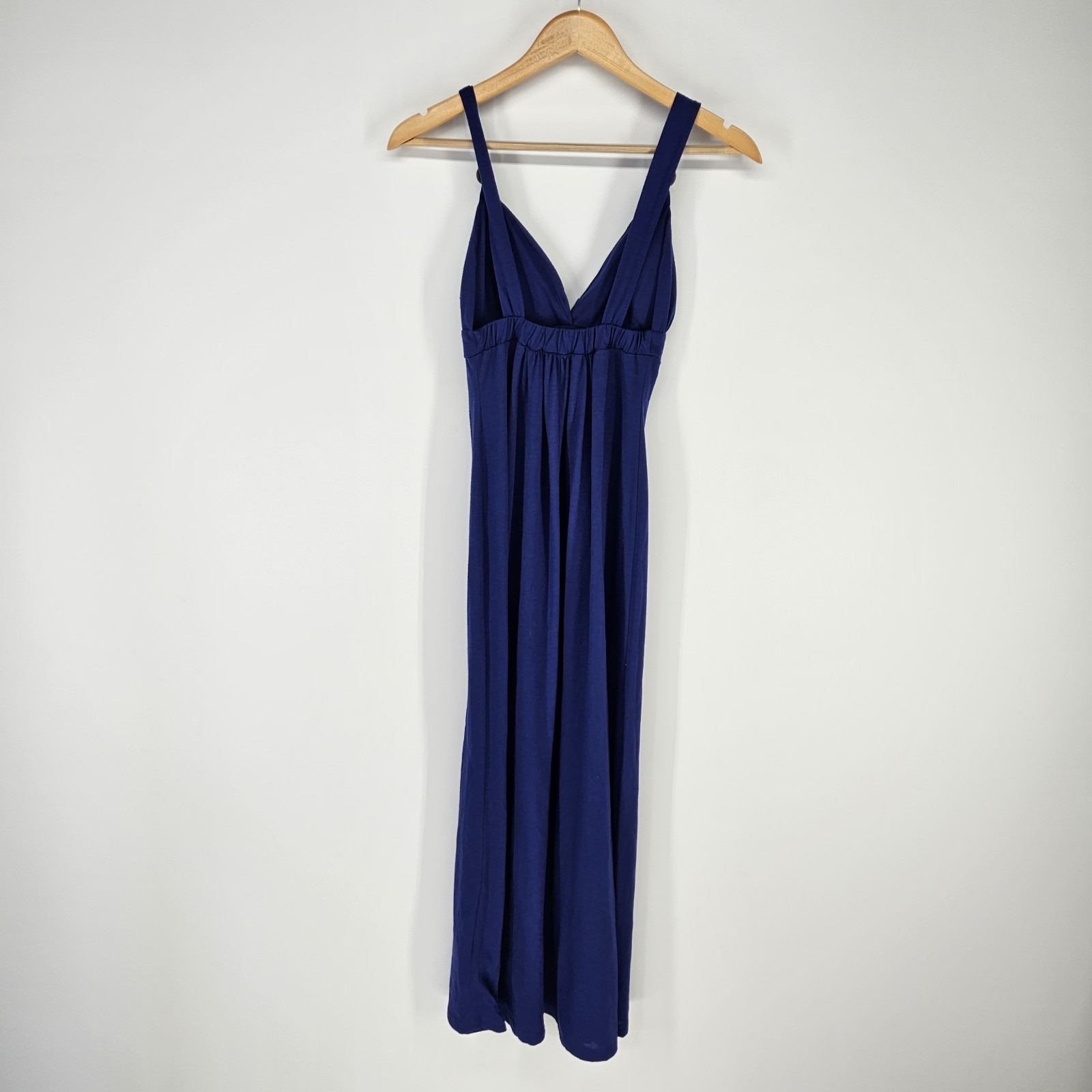 Violet Maxi Dress Women Small Blue Empire Waist Summer Beach Boho Party Wedding — image 7 of 8